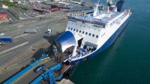 Larne Harbour Passenger ship
